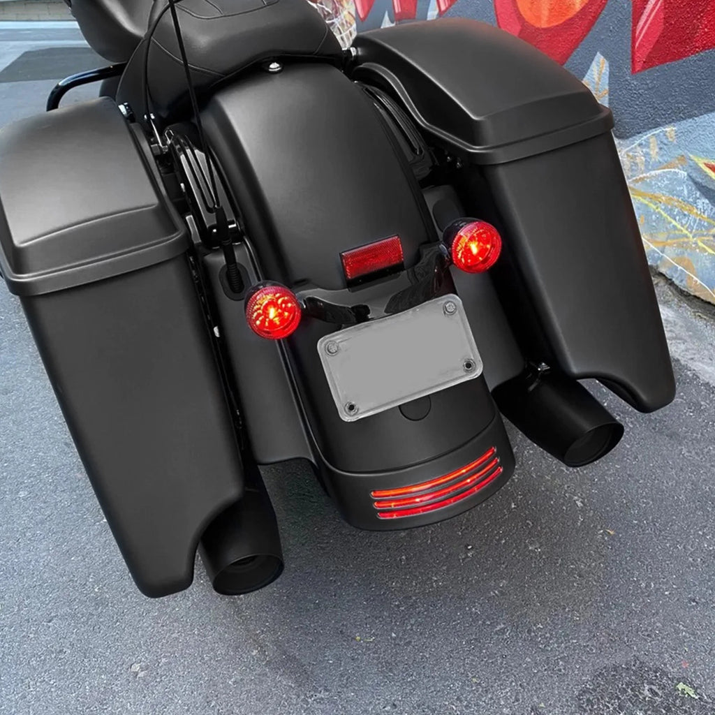 Matte Black Rear Fender Fascia for Harley Touring Electra Glide (2014–2024)