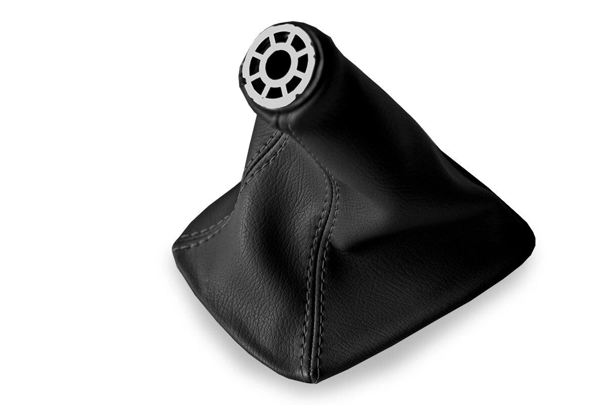 Leather Manual Shift Boot Cover for Toyota Celica (2000–2005) Black