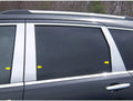 6pc. Luxury FX Chrome Pillar Post Trim For 2011-2021 Jeep Grand Cherokee