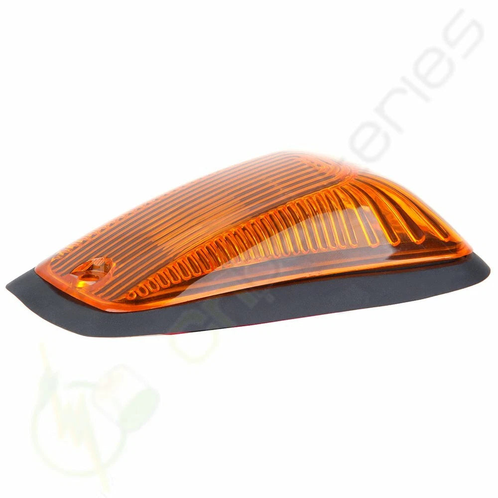 5pcs Cab Marker Roof Running Light Smoke + Base Housing for GMC C1500-3500 (1999–2007)