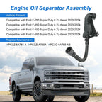 PCV CCV Oil Separator for Ford 6.7L Powerstroke Diesel (2011–2024)