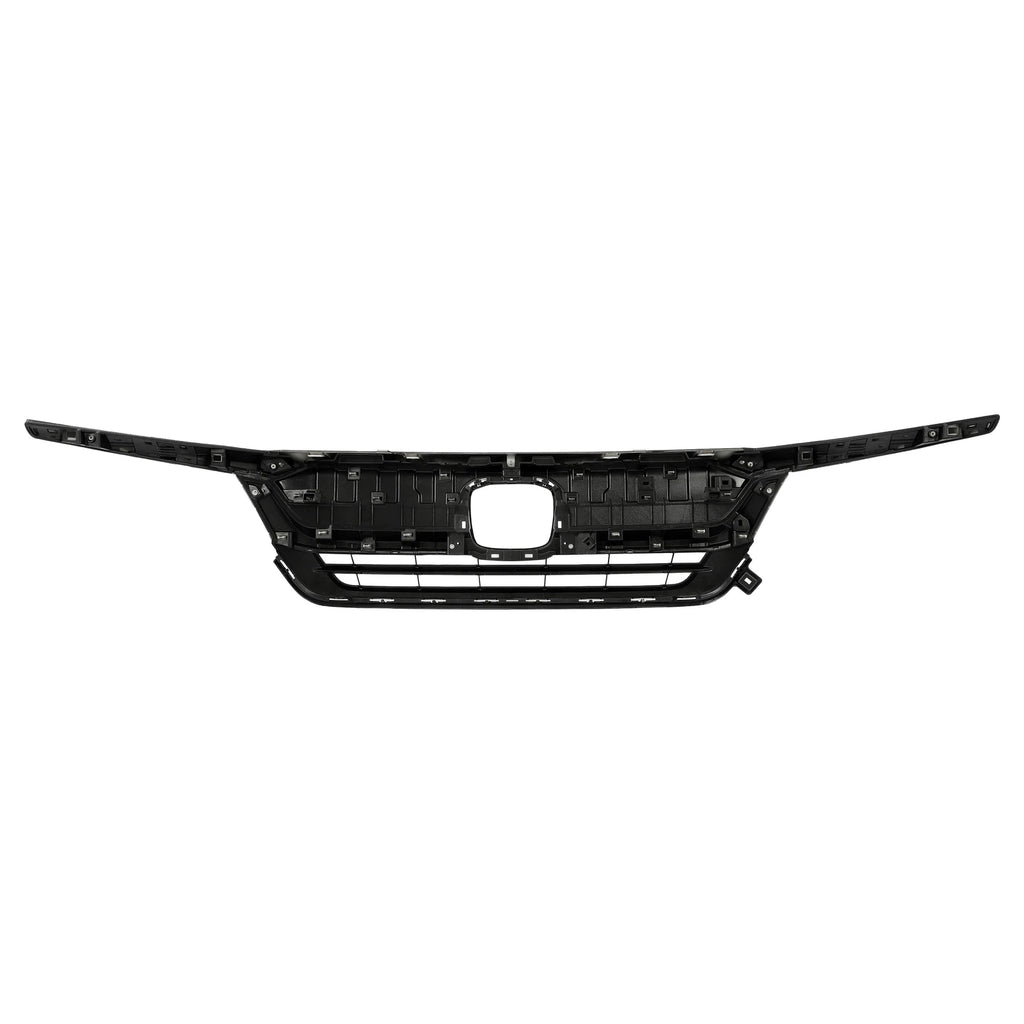 Front Upper Grille for Honda Pilot (2019–2022) Glossy Black