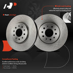 Front Disc Brake Rotors for Chevy Equinox GMC Terrain (2018–2020)