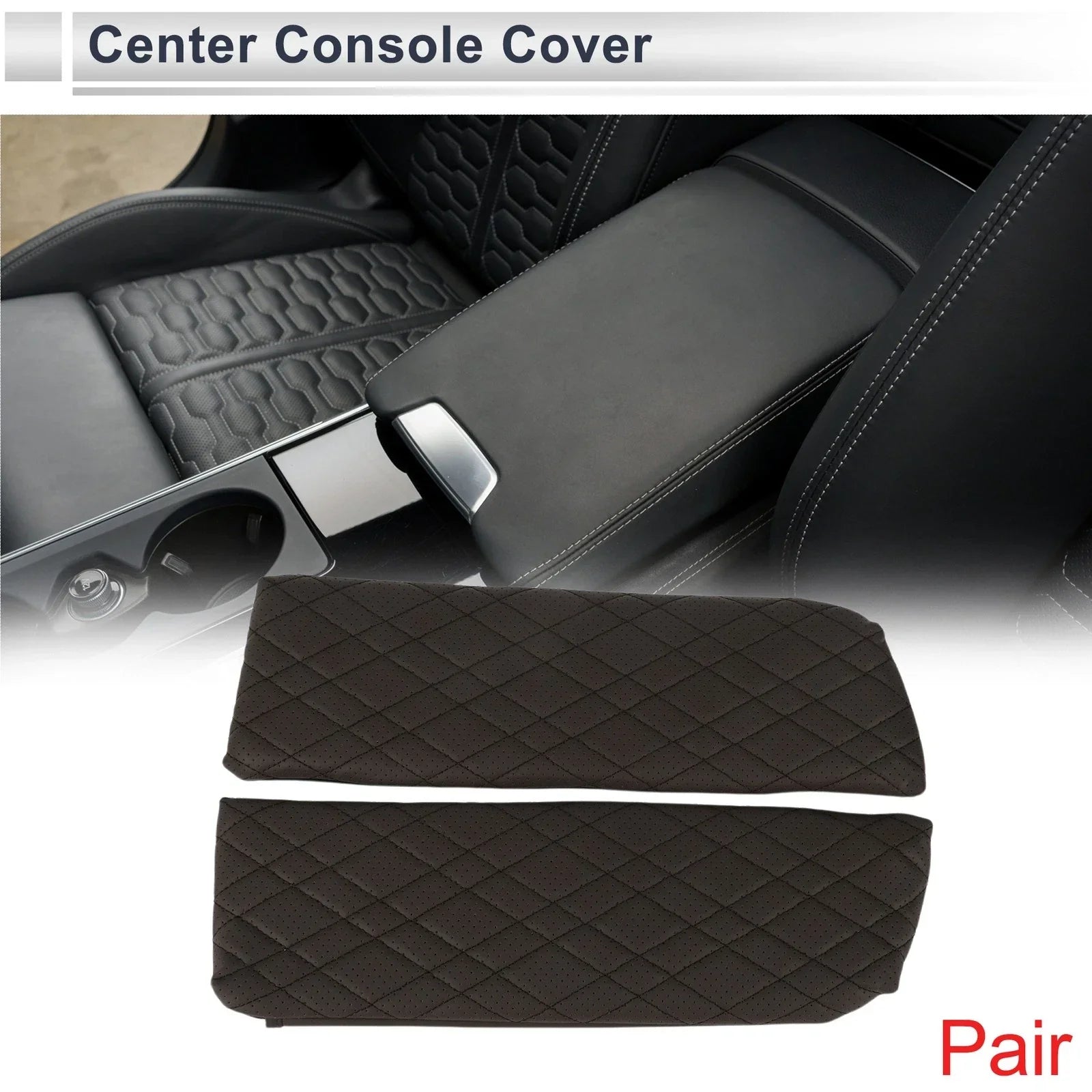 Center Console Cover with Storage Bag for BMW X5 (2014-2018)
