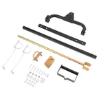 Powder-Coated Steel Trailer Hitch for Snowmobiles/ATVs