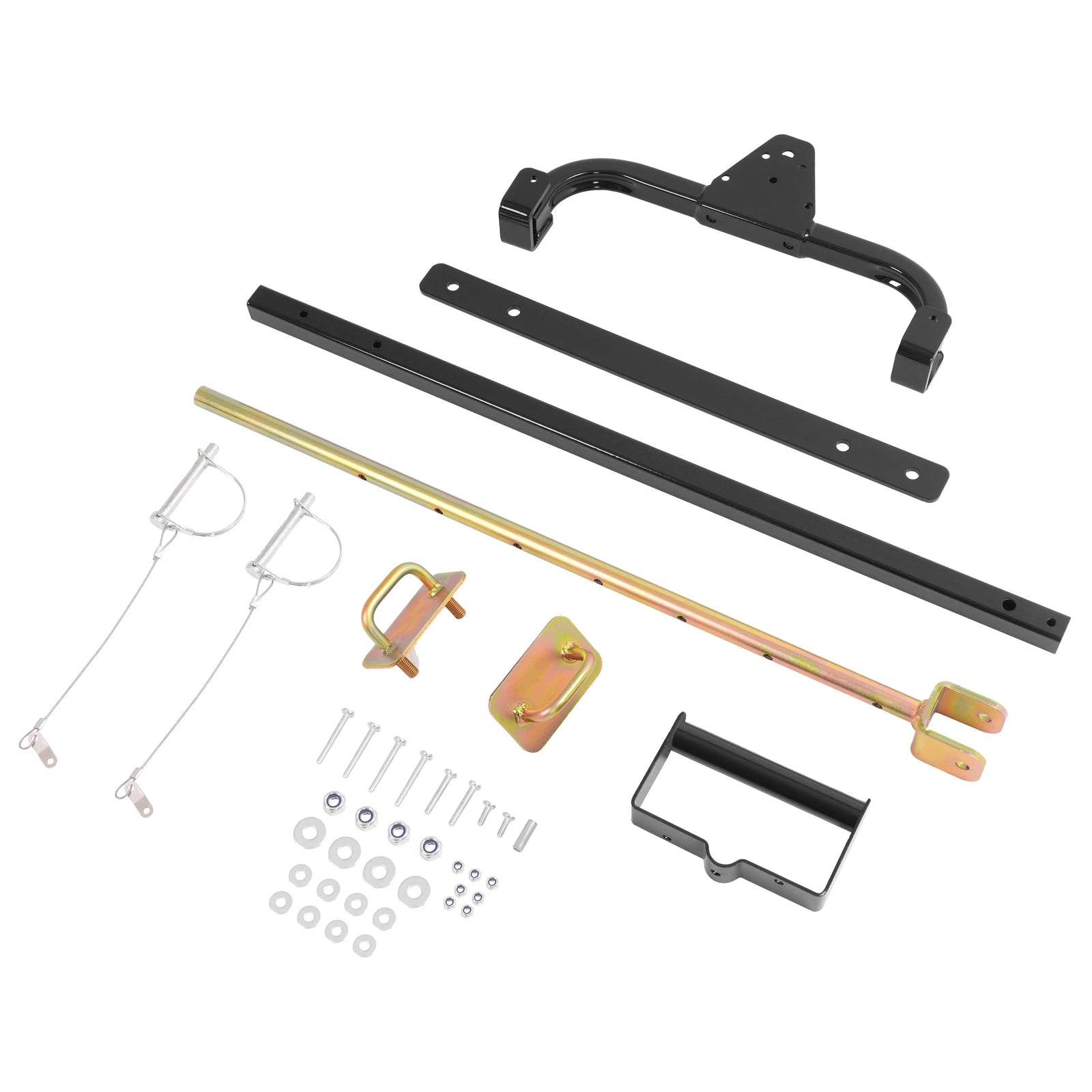 Powder-Coated Steel Trailer Hitch for Snowmobiles/ATVs