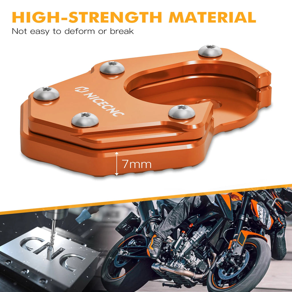 Kickstand Side Stand Enlarger Extension for KTM 690 Enduro R, 690 SMC R (2019–2023)