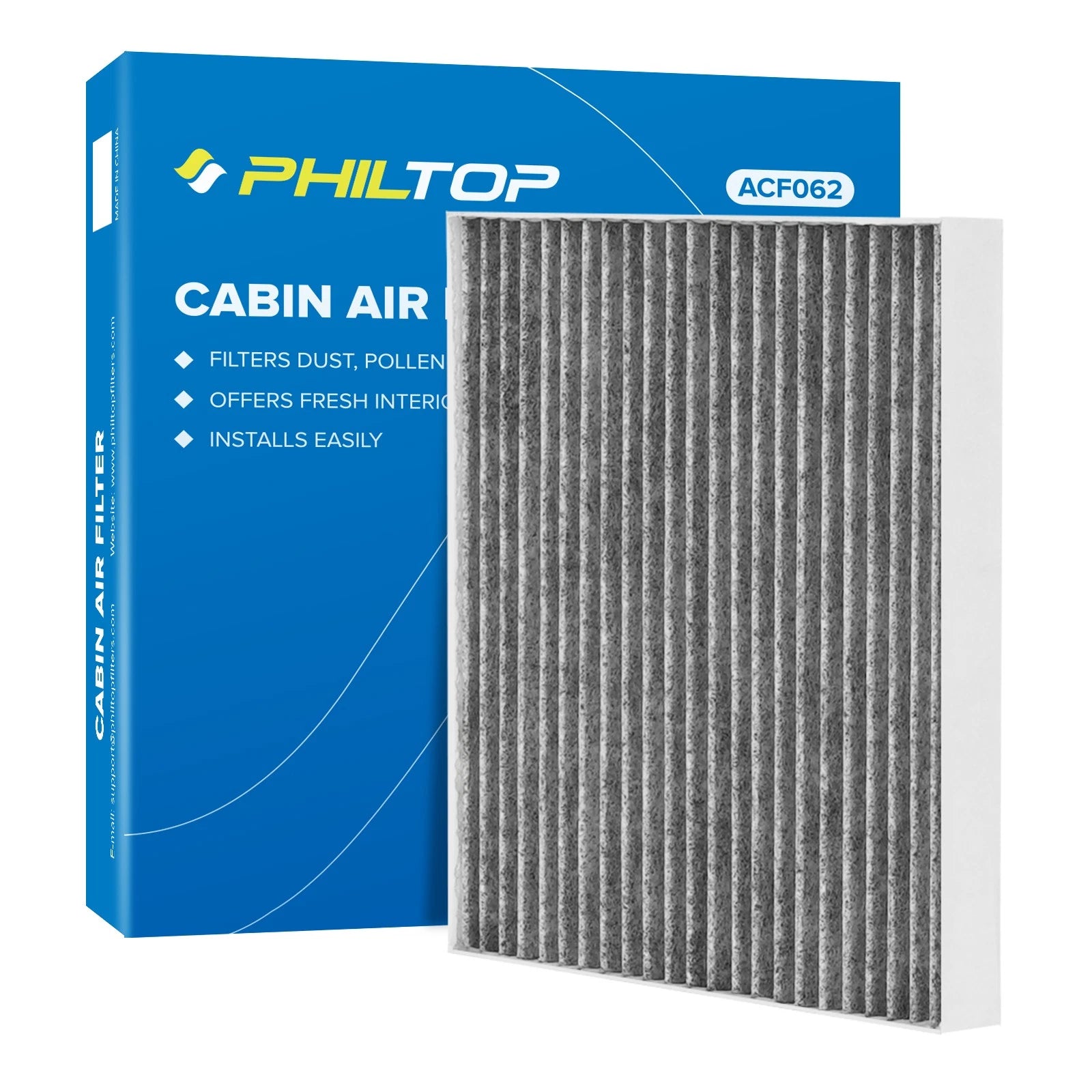 Cabin Air Filter Pollen Filter for Ford Mustang (2005–2014)