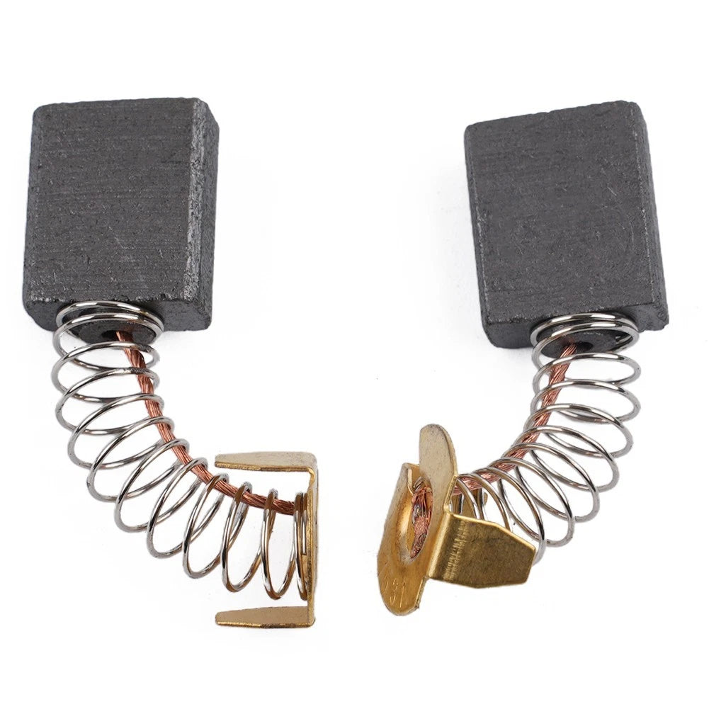 2X Carbon Brushes for Electric Motors 16mm x 13mm x 6mm