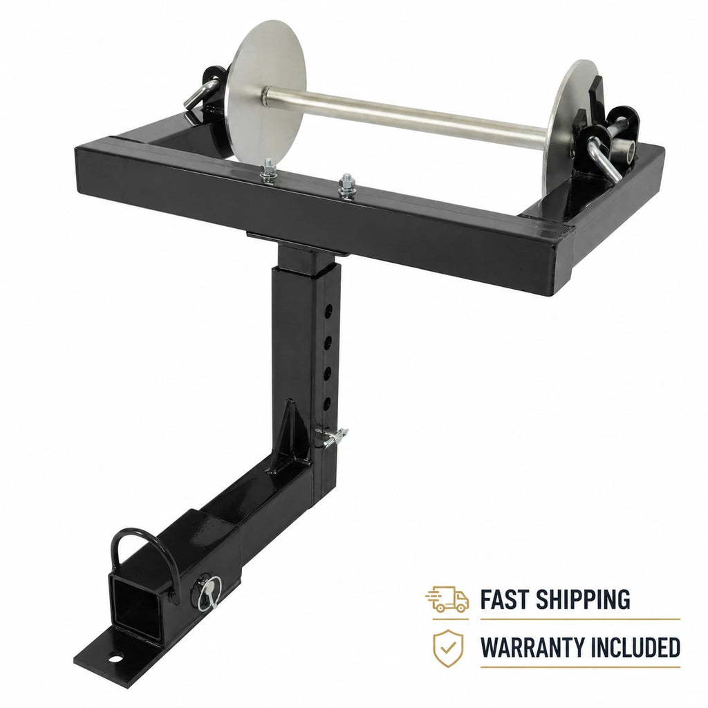 ATV Adapter for Barbed Wire Unroller Fence Stretcher (2" Receiver Hitch)