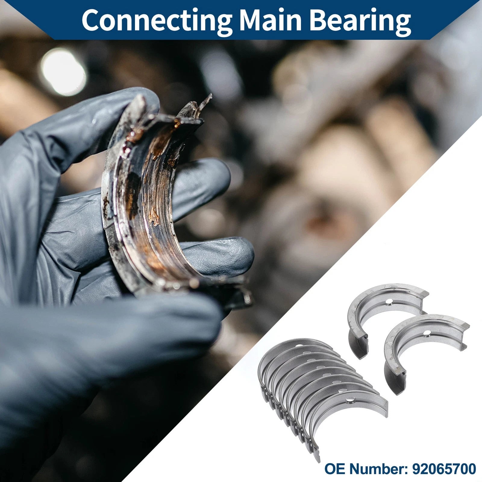 Main Bearing Set No. 92065700 for Chevrolet Astra (1996–2001)