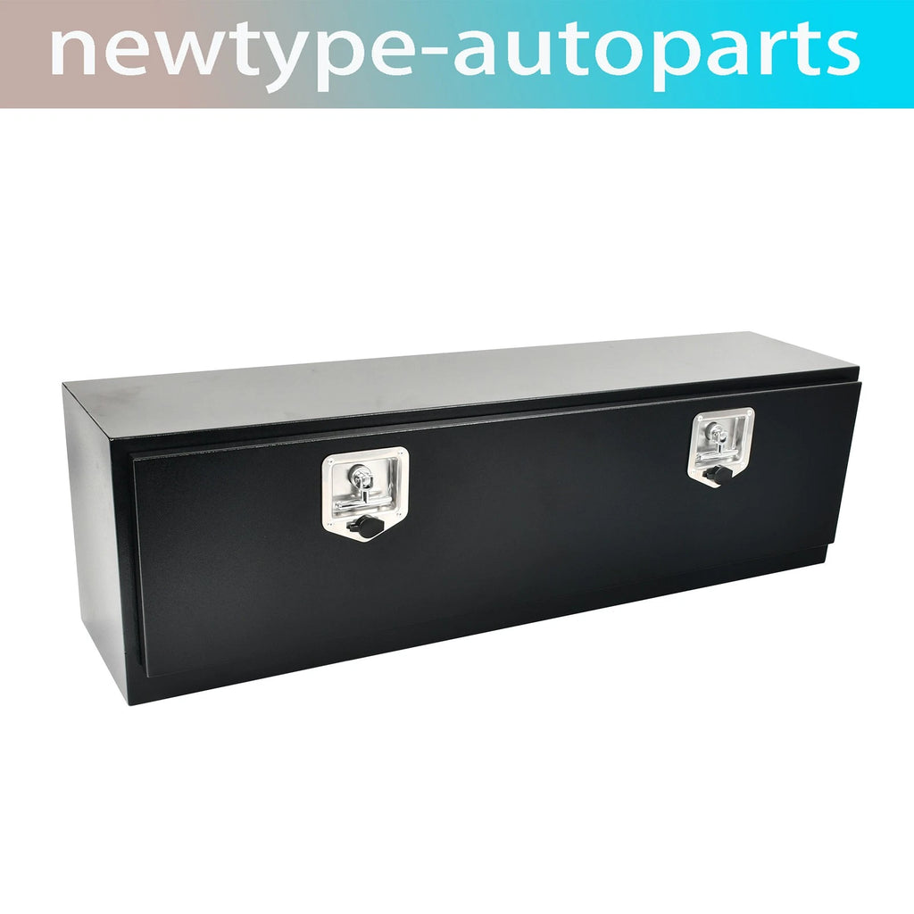 Tool Box for Pickup Truck (48"X12"X14", Black Steel)