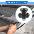 26 Pcs Door Panel Trim Retainer Clips for Audi TT Quattro (2008–2015) Nylon Black