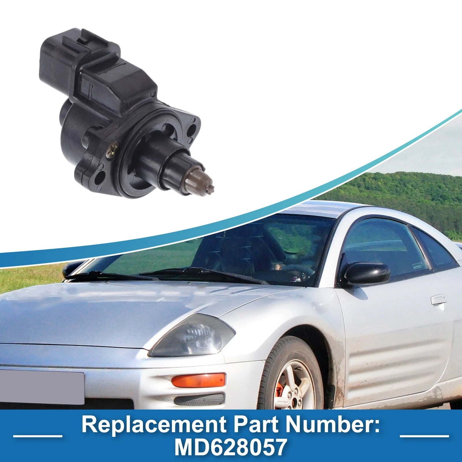 Idle Air Control Valve for Mitsubishi Eclipse (No.MD628057)