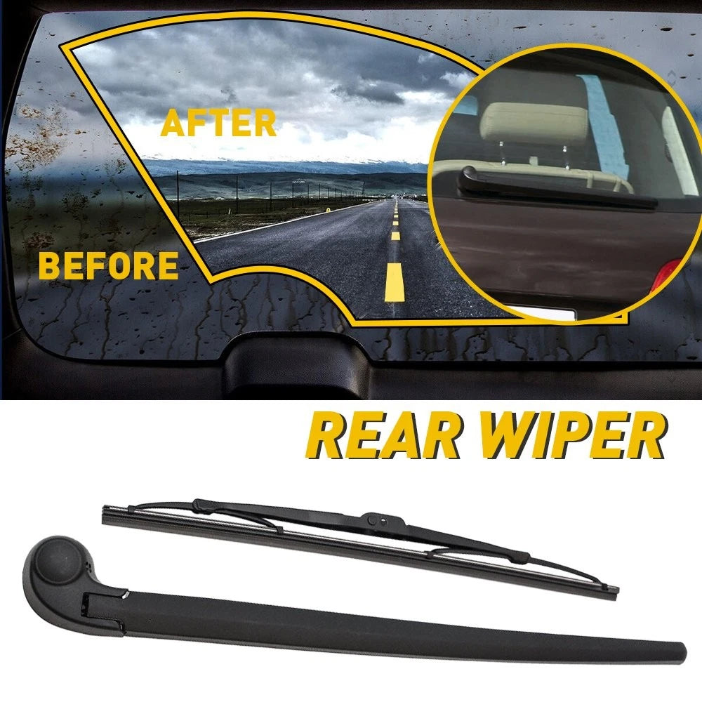 Set of 2 Rear Windshield Wiper Arm & Blade for Audi Q7 (2007–2015) 4L09554071P9