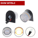 Clear Amber LED Roof Cab Clearance Lamps for Dodge D150 D250 D350 (1984–1993)