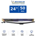 Set of 2 Michelin Endurance XT Beam Wiper Blades for All Vehicles (50-Pack)
