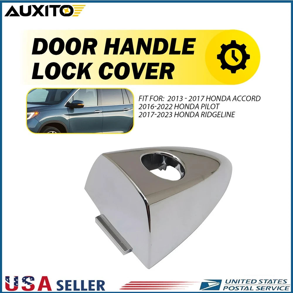 Chrome Door Handle Key Bezel Cover for Honda Accord (2013–2017)