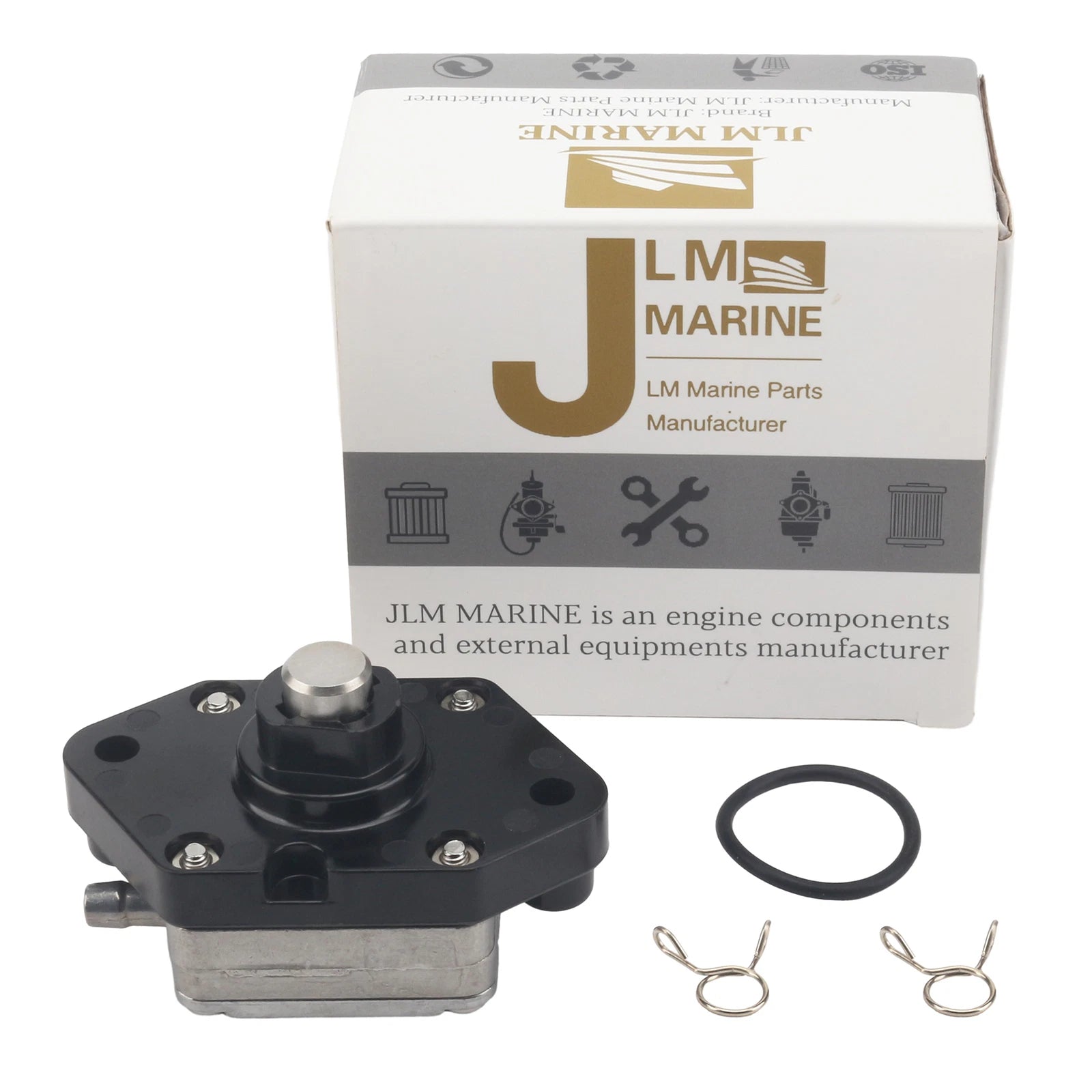 Fuel Pump & O-ring Kit for Yamaha Marine F 4 5 HP Outboard (4-Stroke)