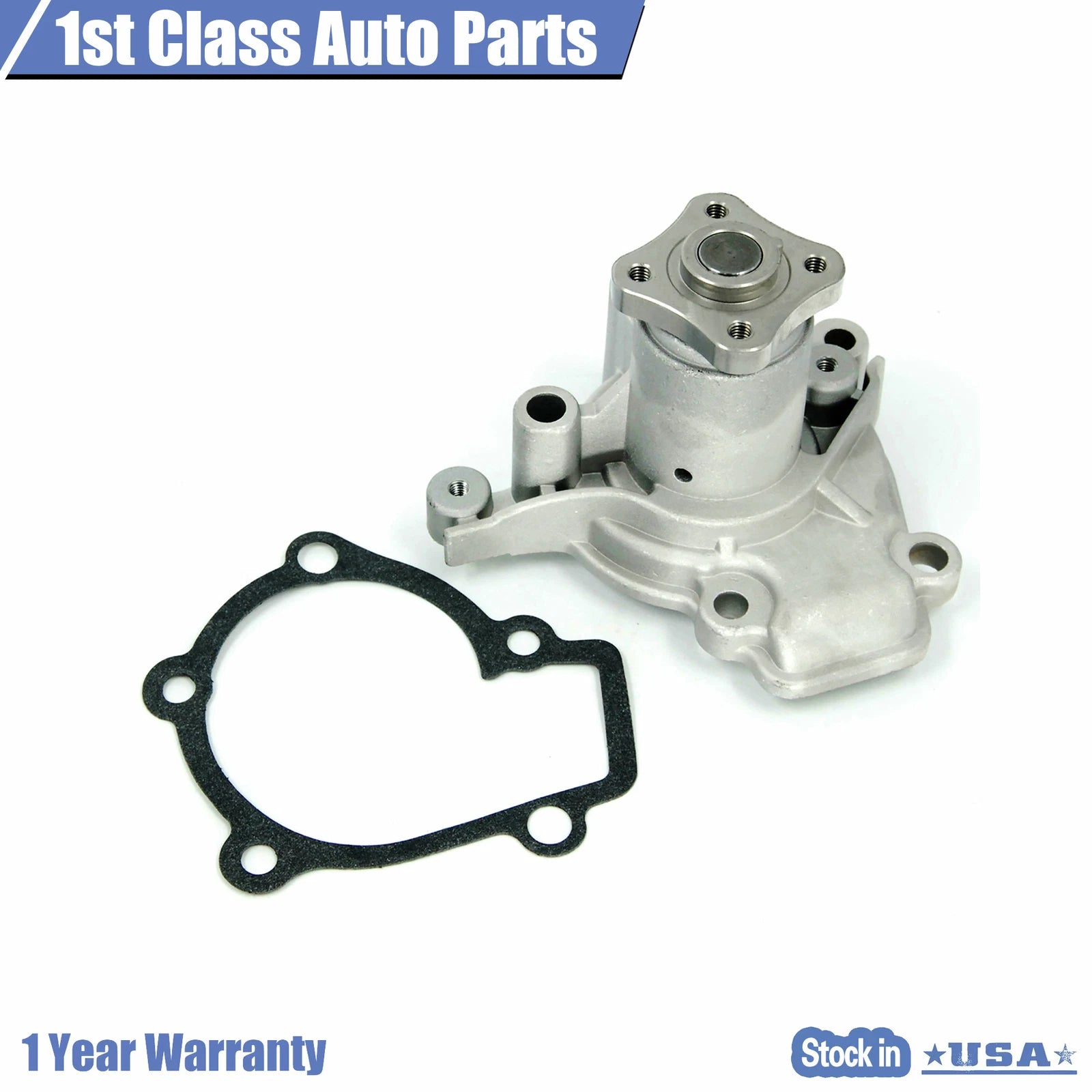 Water Pump for Hyundai Elantra Tiburon Kia 1.8L 2.0L (1996–2010)