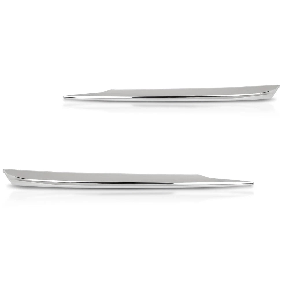 Set of 2 Front Bumper Driving Light Trim for Lincoln MKC (2015–2019)