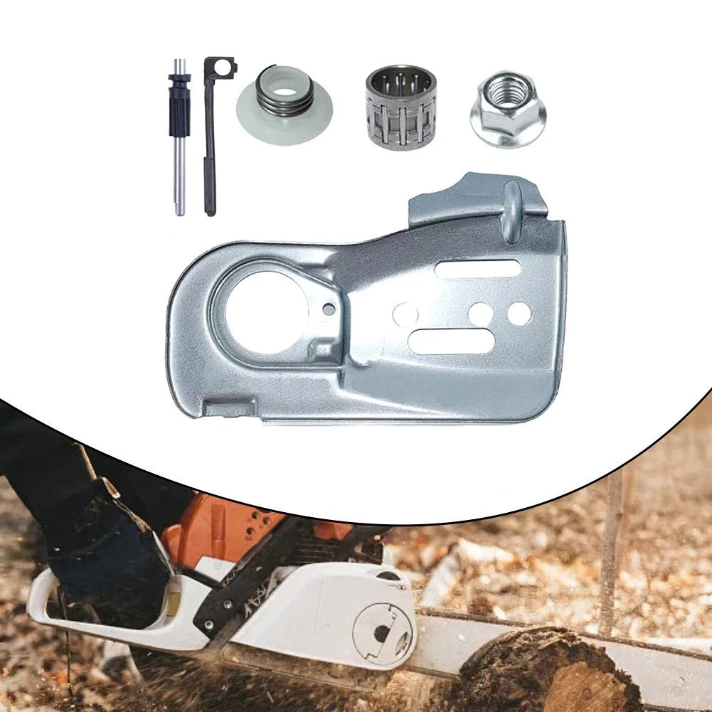 Chainsaw Oil Pump Kit for 445, 445E, 450, 450E (Includes Shaft, Bar Nut, Hose)