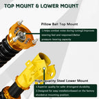 Coilovers & Rear Upper Control Arm Camber Kit for Honda Civic (2006–2011)