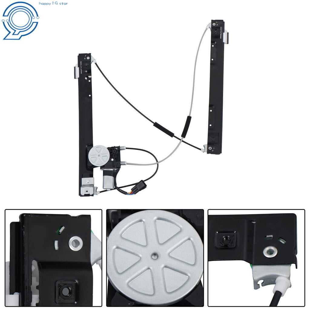 Power Electric Window Regulator with Motor for Jaguar XF (2009–2015) Front RH