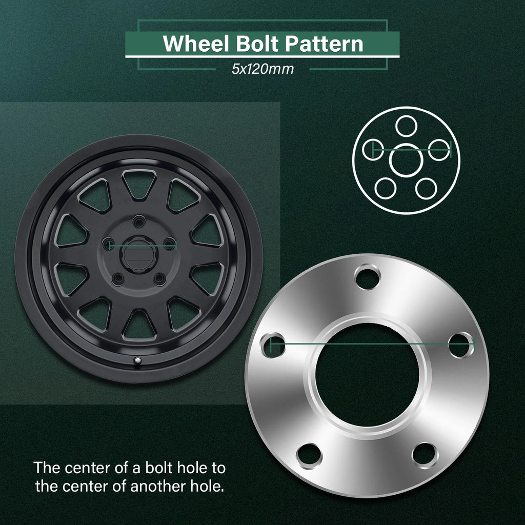 2X Wheel Spacers 5x120 30mm 12x1.5 for BMW 325xi 328i 330i 330Ci 530i 525i 323is (2001–2006)