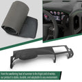 Dash Cover for Chevy Silverado GMC Sierra (2007–2013) Black TPE