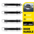 4X Black Exterior Door Handles LH & RH for Hyundai Sonata (2005–2010)