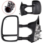 Set of 2 Telescoping Power Heated Towing Mirrors for Ford F250-F550 (1999–2007)