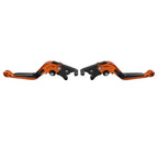 CNC Extendable Brake Clutch Levers for Yamaha YZF R1 (2009-2014) Orange