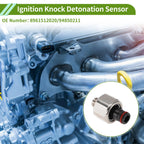 1 Pc Ignition Knock Detonation Sensor No.8961512020 for Toyota Corolla (1990–1991)