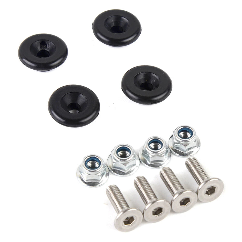 Top Rear Luggage Box Case Trunk Bushing Pad Spacers for Motorcycles