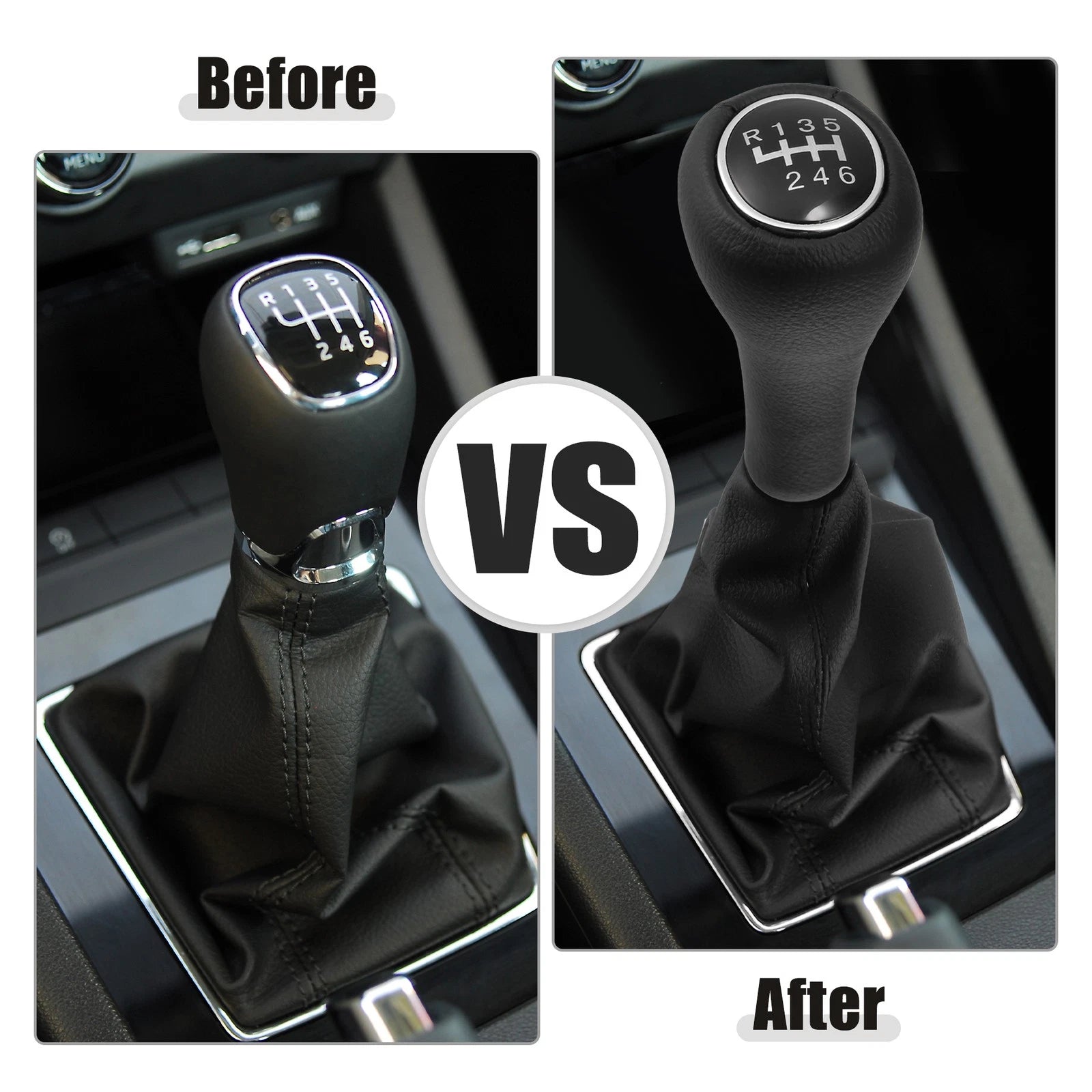 6 Speed Manual Gear Shift Knob for Ford Focus MK1 (1998–2005)