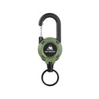 Multitool Carabiner Keychain for Universal Use (23 Retraction)