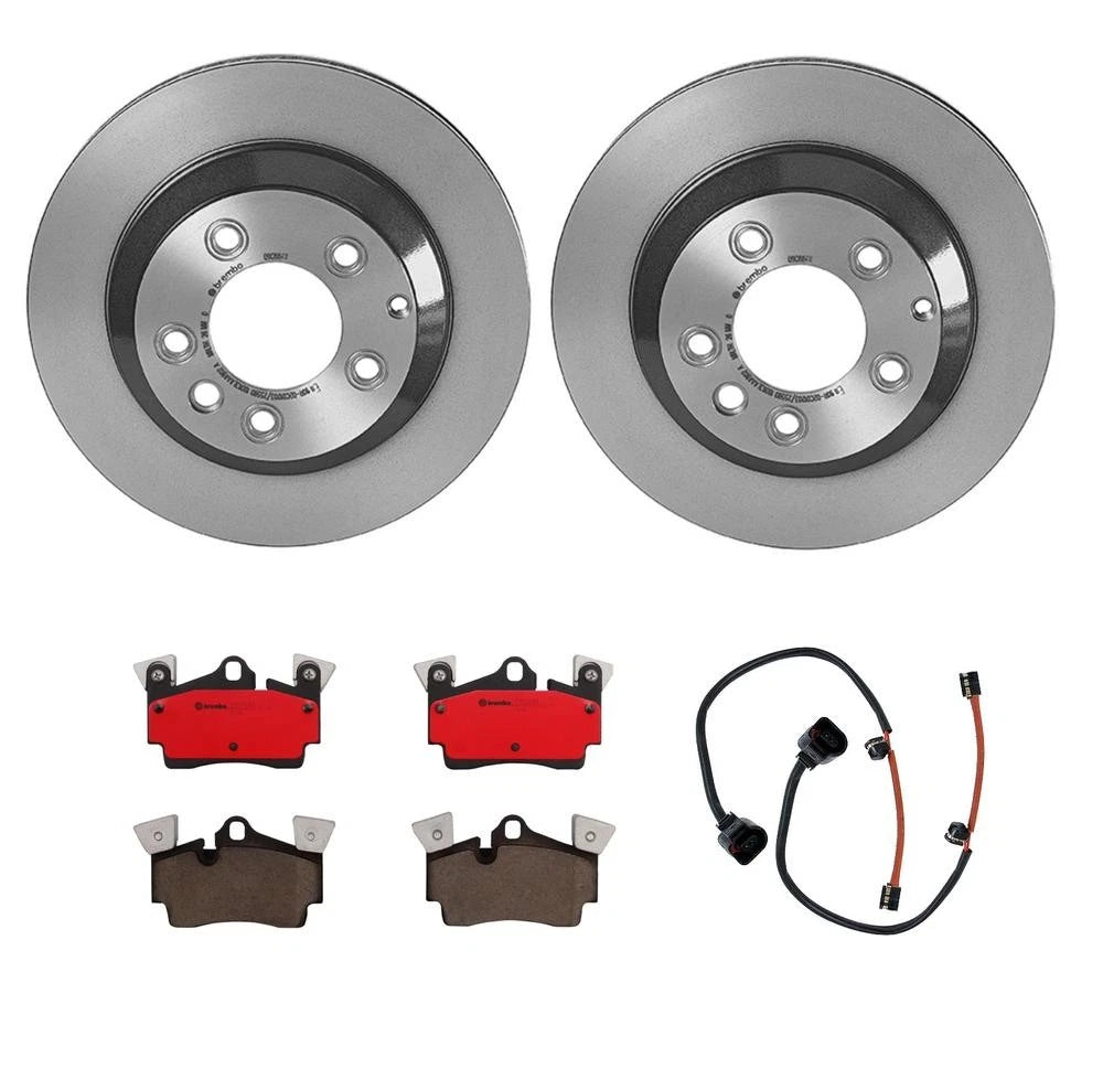 Brembo Rear Brake Kit Ceramic Pads Disc Rotors 330mm for Touareg Q7 Cayenne (2003–2010)
