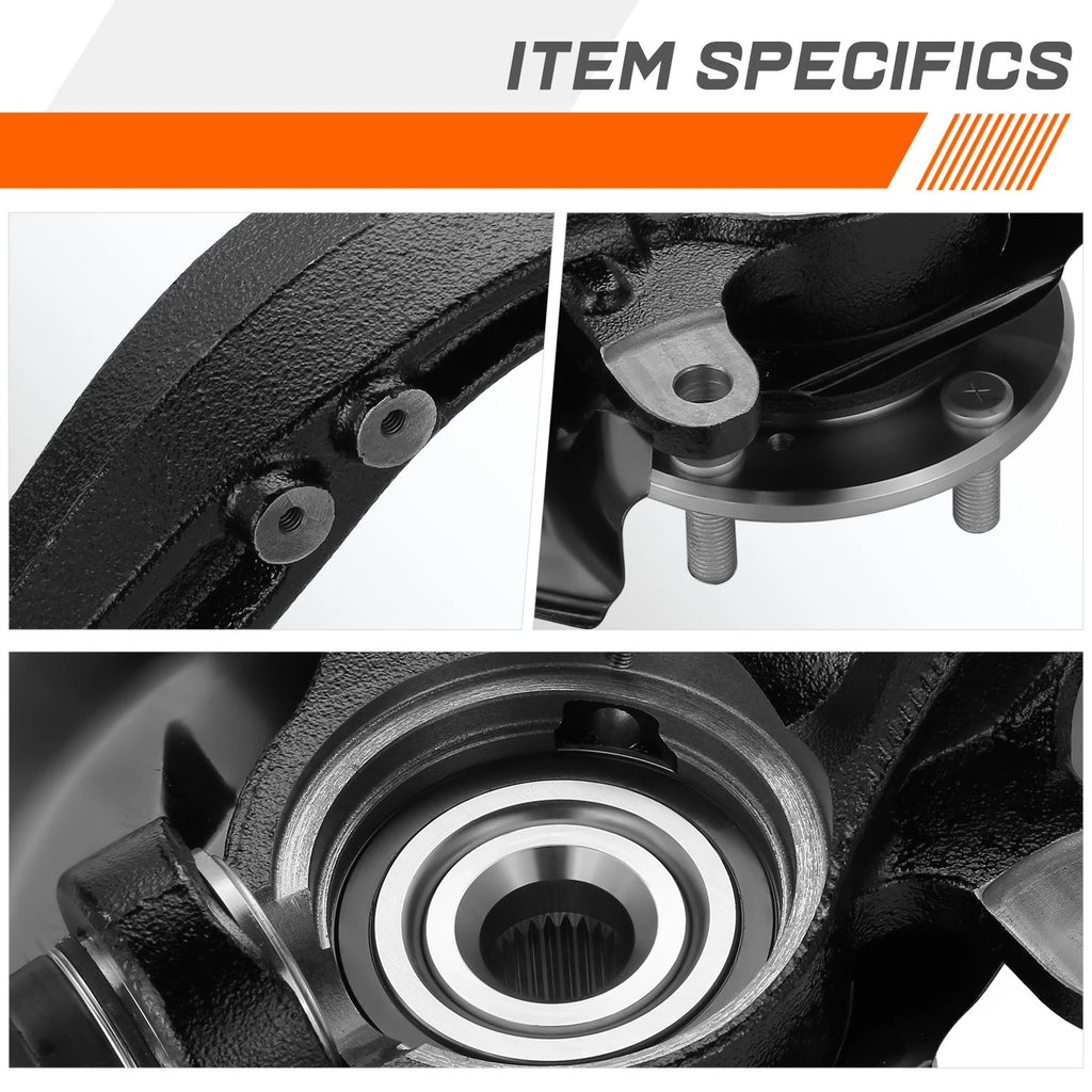 Loaded Knuckle Assembly for Honda Accord 2.4L (2003–2007)