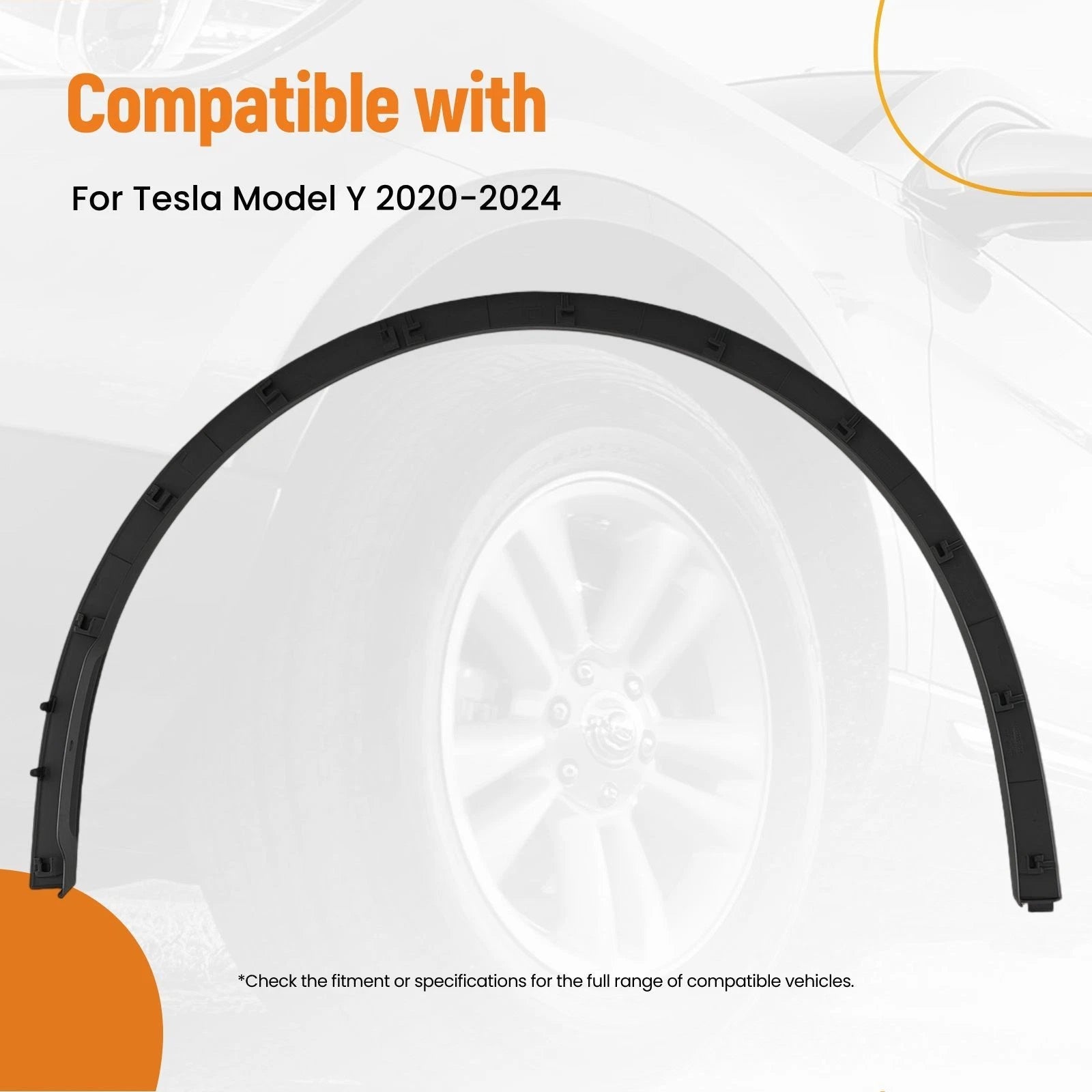 Fender Flare Molding for Tesla Model Y (2020–2024) Right Front 149416200B