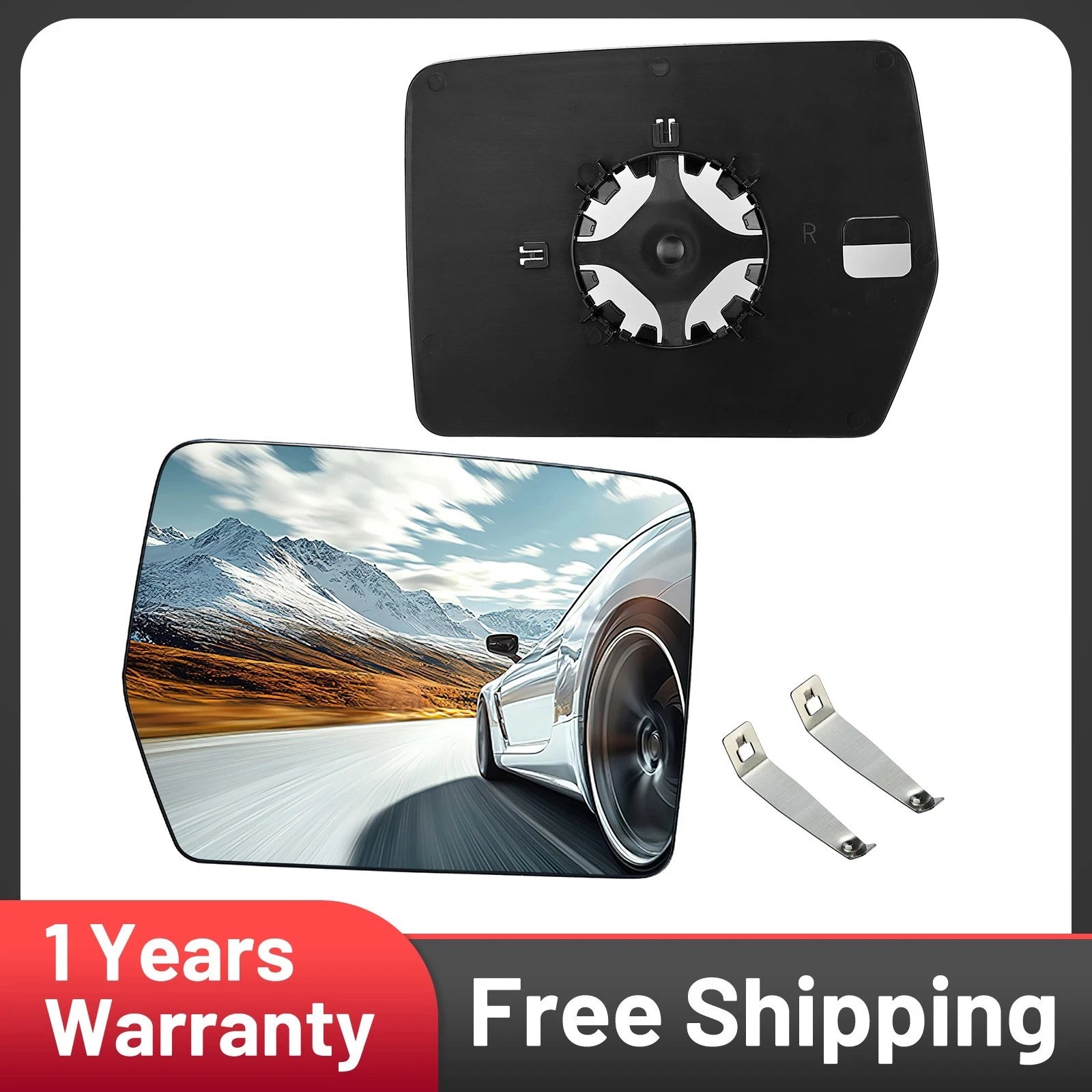 Passenger Side Mirror Glass for Ford F-150 (2004–2010)