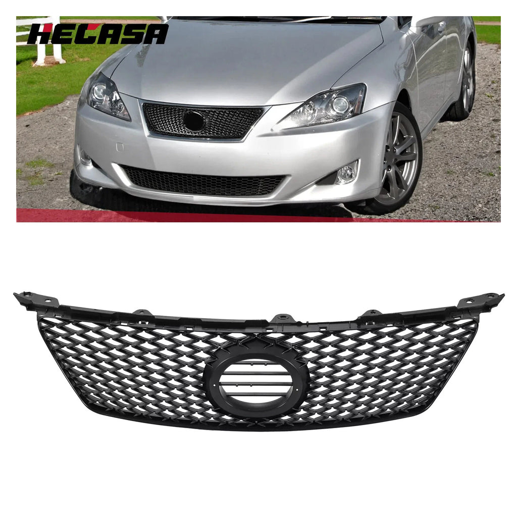 Black Sport Mesh Grille for Lexus IS250 IS350 (2006–2008)