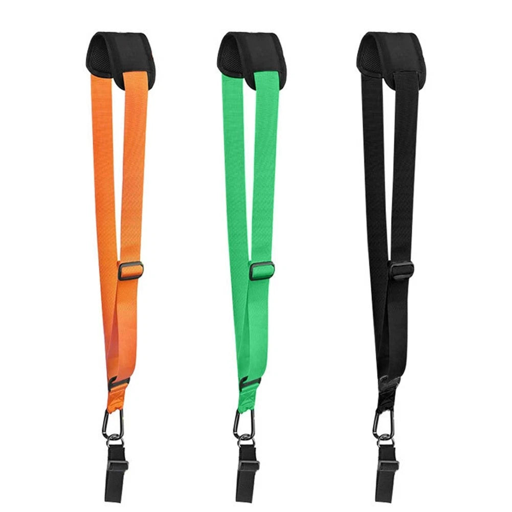 Removable Padded Harness Strap with Metal Hook for Yard Tools (Compatible)