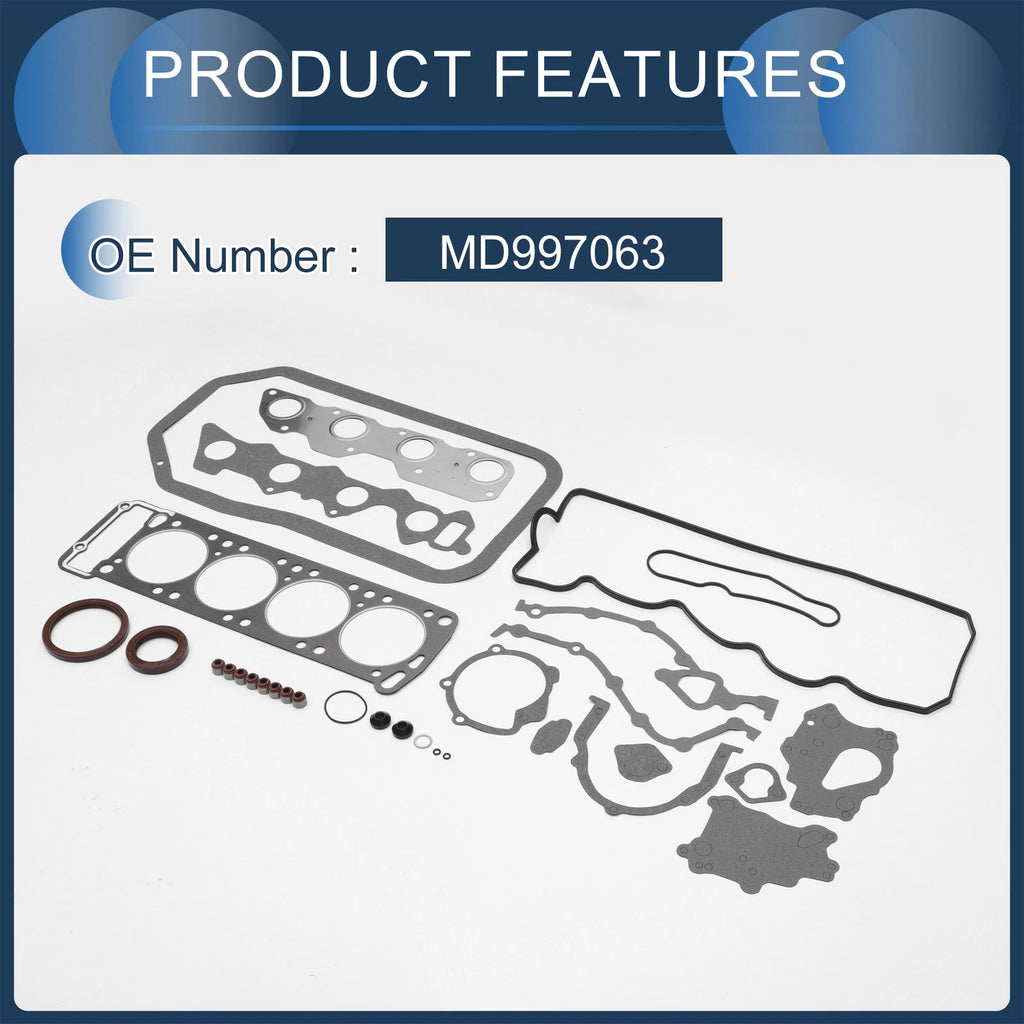 Cylinder Head Gasket Kit No.MD997063 for Mitsubishi 4G54 (1986–1988)