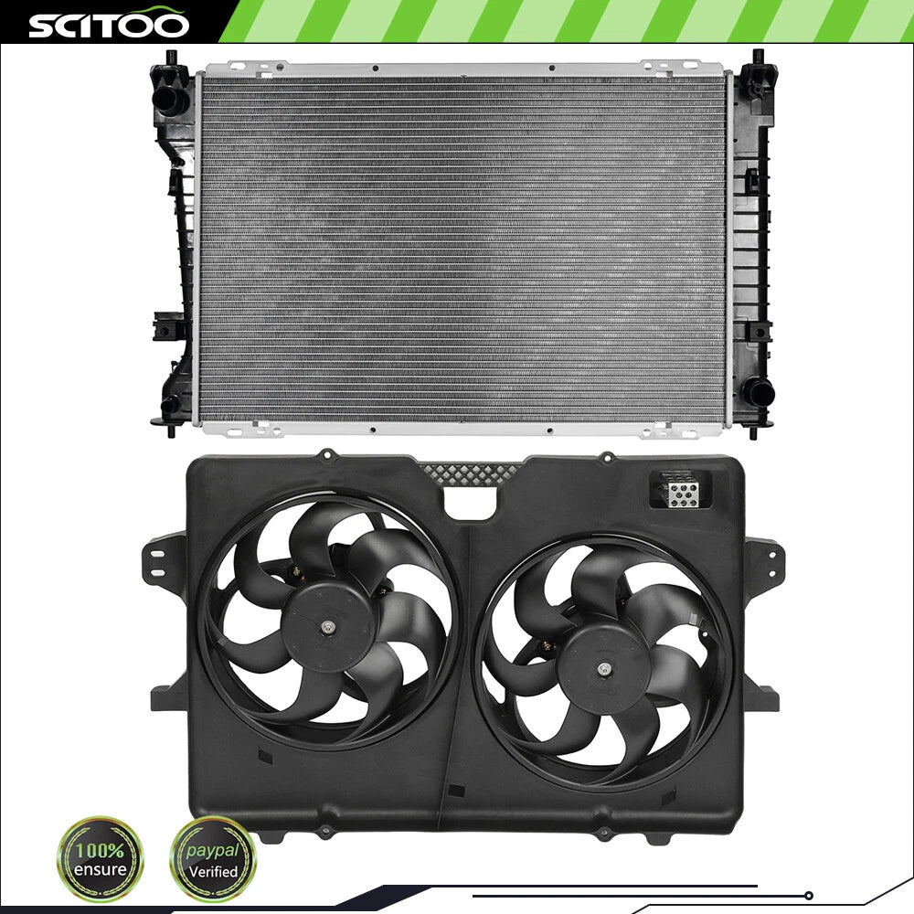 Radiator and Cooling Fan Assembly Kit for Ford Escape (2008–2012)