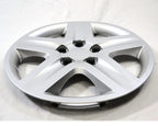 Wheel Cover Hubcaps Push-On 5-Spoke Silver Set for Universal Fit (2000–2025)