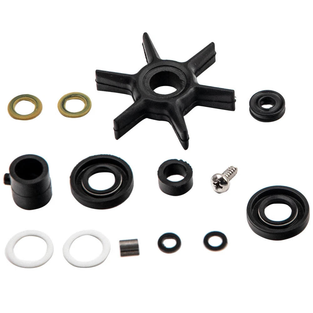 Water Pump Impeller Kit for Mercury 8 9.9 10 15 HP Outboard Motors (47-42089A5)