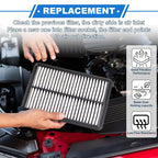Car Engine Air Filter for Lexus IS250 A/T (2006-2013) - 1 x Quality Filter