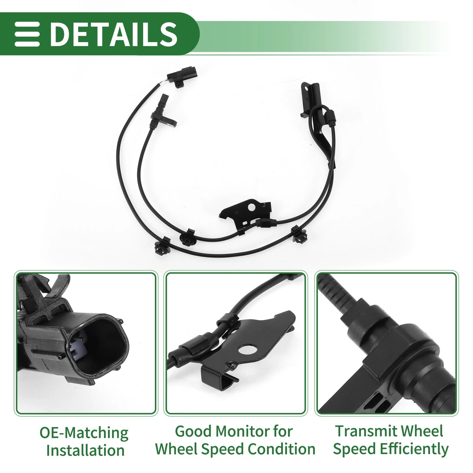 ABS Wheel Speed Sensor No. 8954228100 for Toyota Previa (1991–1997)