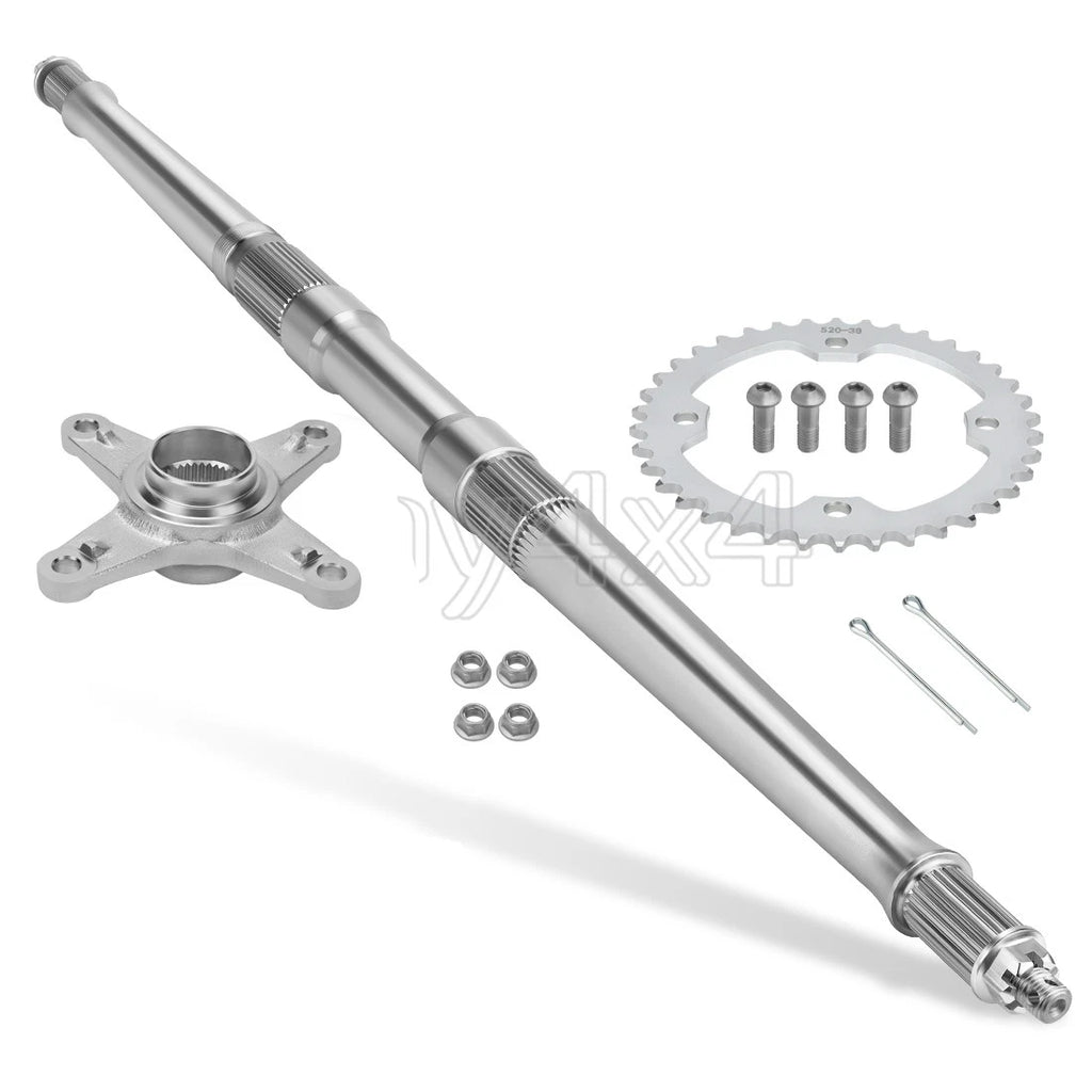 Rear Axle Shaft with Sprocket Hub for Yamaha YFZ450 (2004–2023) 5TG-25381-00-00
